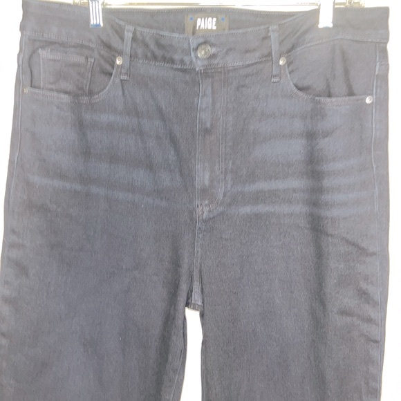 Paige High Rise Cindy Jeans Size 33 Dark Blue. Pre-owned in EUC - Picture 11 of 12